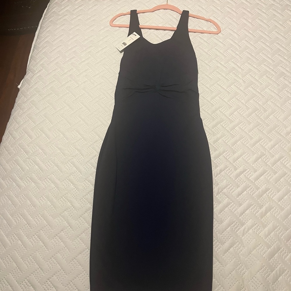 ALI & JAY Midnight Blue Midi Dress